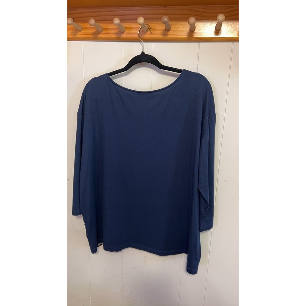 Ruby Rd. Women's XL Multicolor Patterned Top - Picture 3 of 4